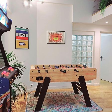 Loft Familial Au Coeur De Paris Avec Clim, Arcade Et Baby-Foot Proche Republique Et Canal St Martin Extérieur photo