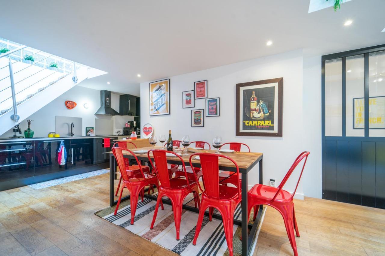 Loft Familial Au Coeur De Paris Avec Clim, Arcade Et Baby-Foot Proche Republique Et Canal St Martin Extérieur photo